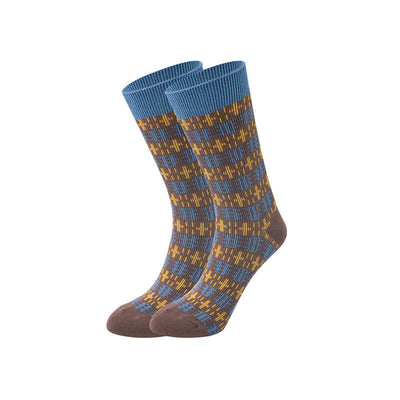 Men's Vintage Cross Gentleman Crew Socks