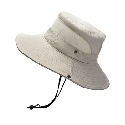 Men's Summer Sun Block Beach Travel Bucket Hat