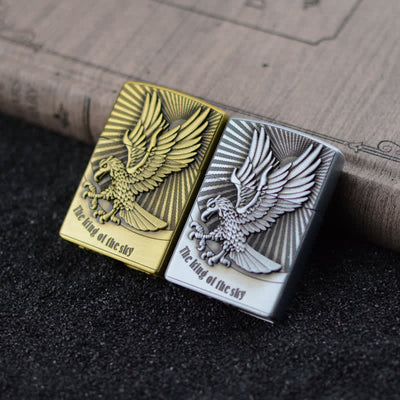 Flying Eagle Grinding Wheel Refillable Butane Lighter