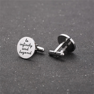 Men's I Love You To Infinity And Beyond Cufflinks