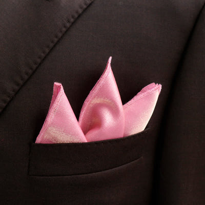 Men's Bright Double-Layered Solid Color Bow Tie