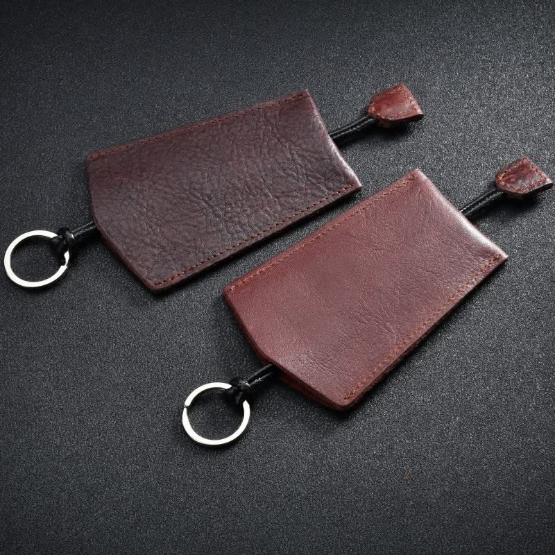 Mini Creative Portable Pull-out Leather Key Case