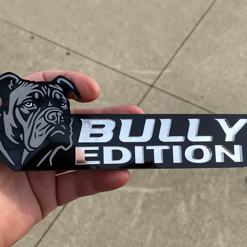 Acrylic Dog Edition For Dog Lovers Car Badge