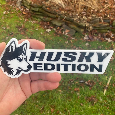 Acrylic Dog Edition For Dog Lovers Car Badge