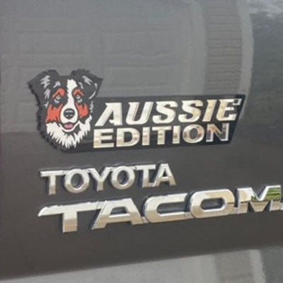 Acrylic Dog Edition For Dog Lovers Car Badge