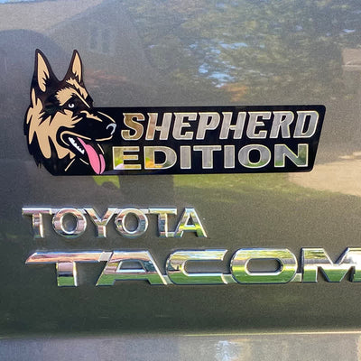 Acrylic Dog Edition For Dog Lovers Car Badge