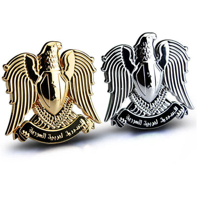 Eagle Totem Falcon Metal Sticker Car Badge