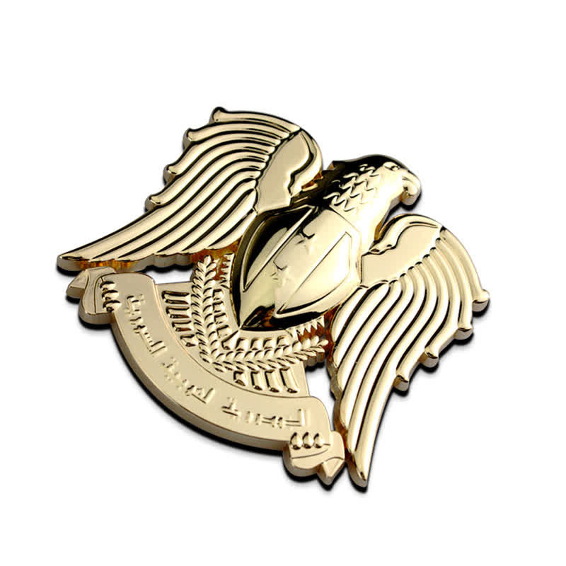 Eagle Totem Falcon Metal Sticker Car Badge