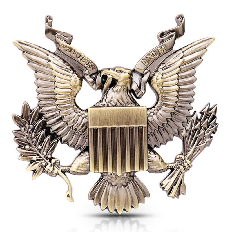 Force Winged Eagle Metal Sticker Car Badge