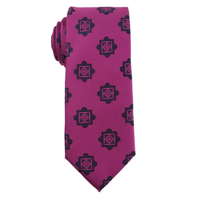 Men's Bright Purple Series Evening Dress Accessories Necktie