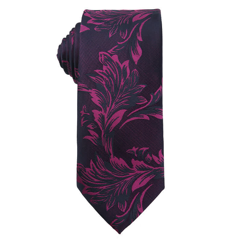 Men's Bright Purple Series Evening Dress Accessories Necktie