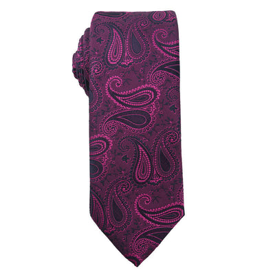 Men's Bright Purple Series Evening Dress Accessories Necktie