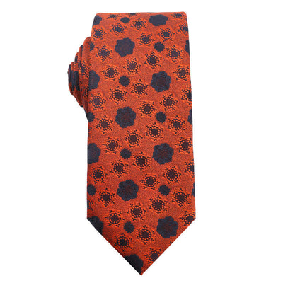 Men's Summer Orange Series Evening Dress Accessories Necktie