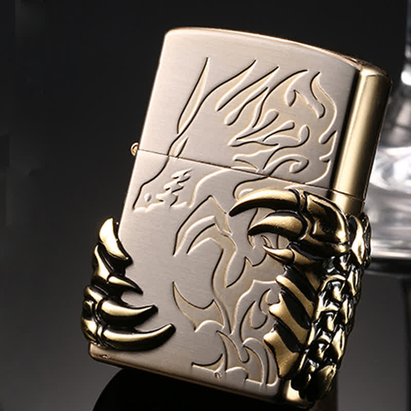 Dragon Claw Relief Refillable Kerosene Lighter