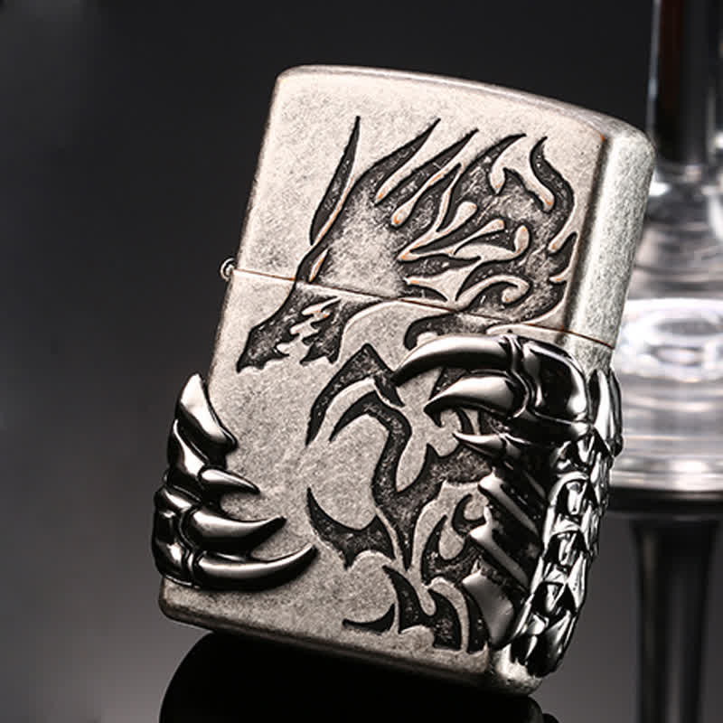 Dragon Claw Relief Refillable Kerosene Lighter