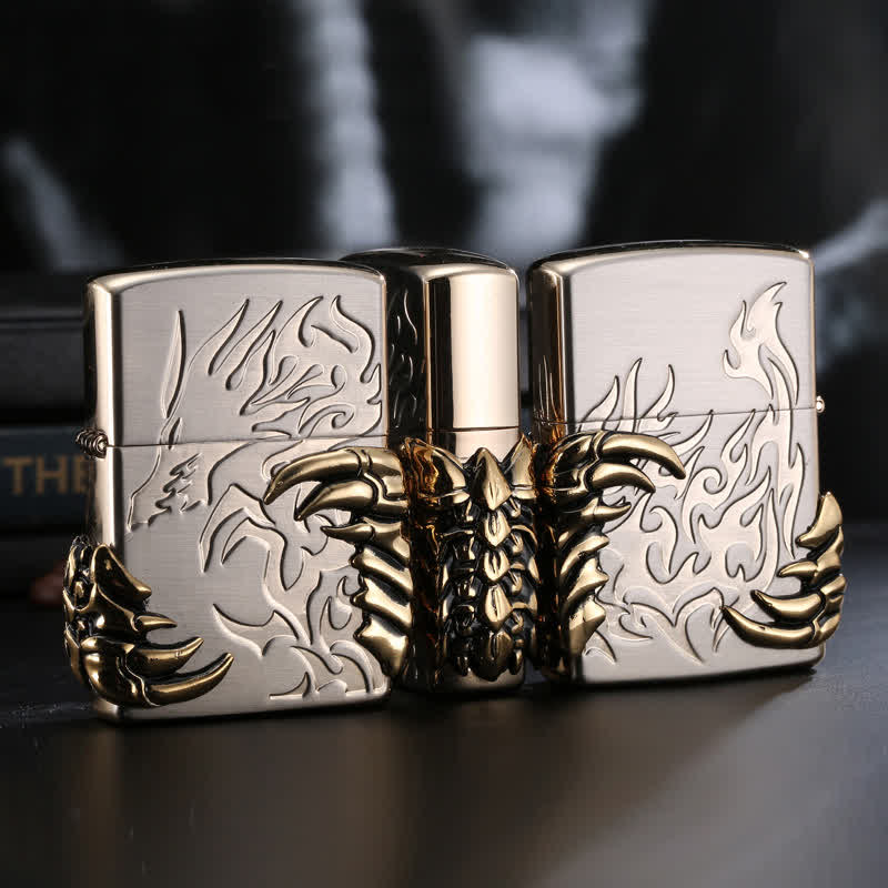 Dragon Claw Relief Refillable Kerosene Lighter