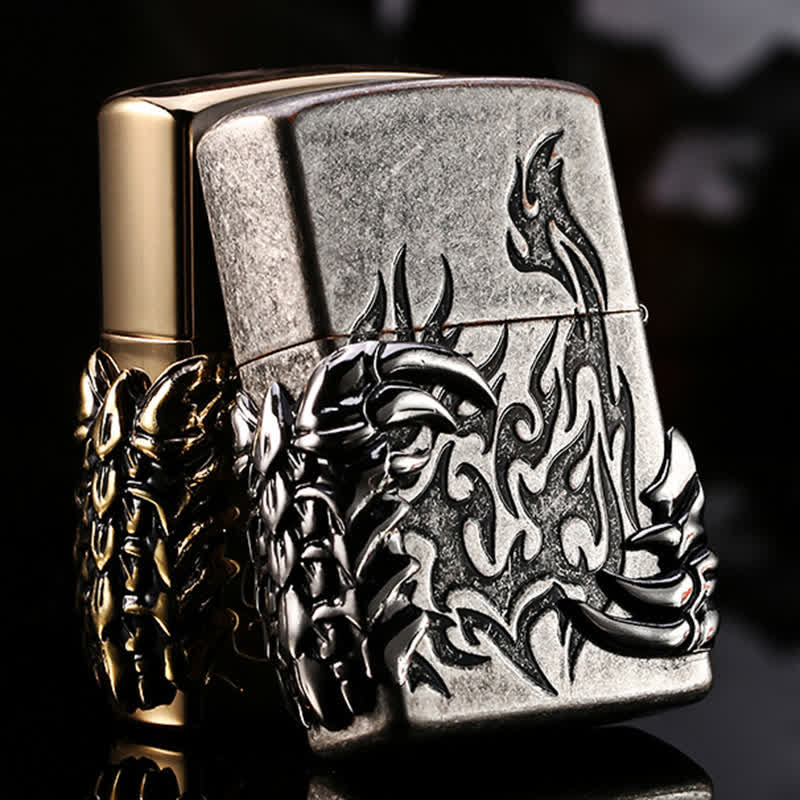 Dragon Claw Relief Refillable Kerosene Lighter