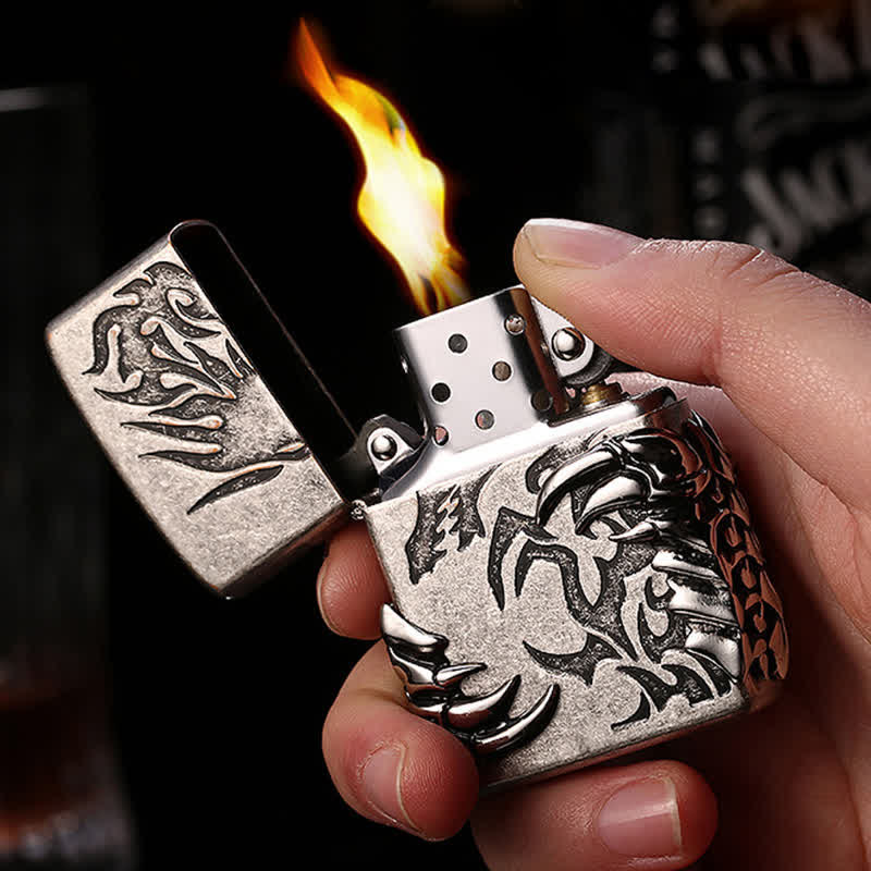 Dragon Claw Relief Refillable Kerosene Lighter