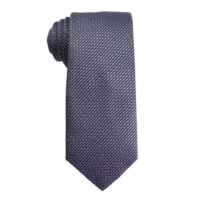 Men's Advanced Navy Blue Series Business Necktie