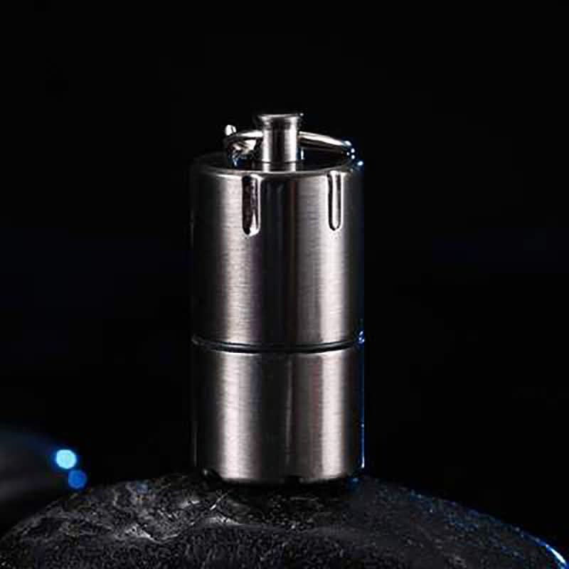 Mini Capsule Portable Refill Pendant Kerosene Lighter