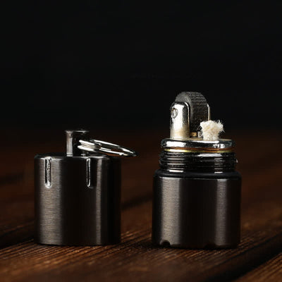 Mini Capsule Portable Refill Pendant Kerosene Lighter