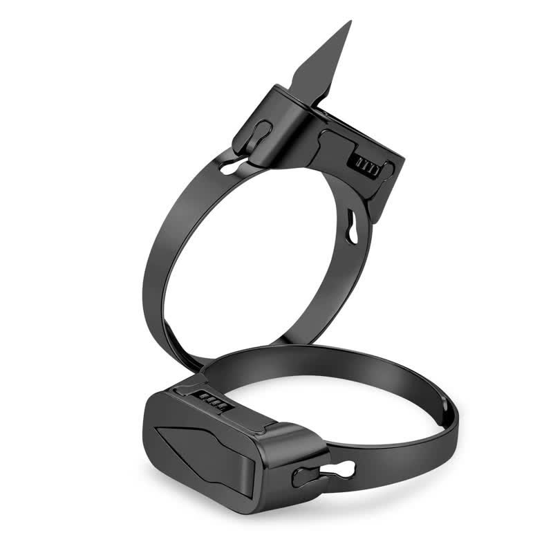 Multi-Functional Hidden Knife Opening Adjustable Ring