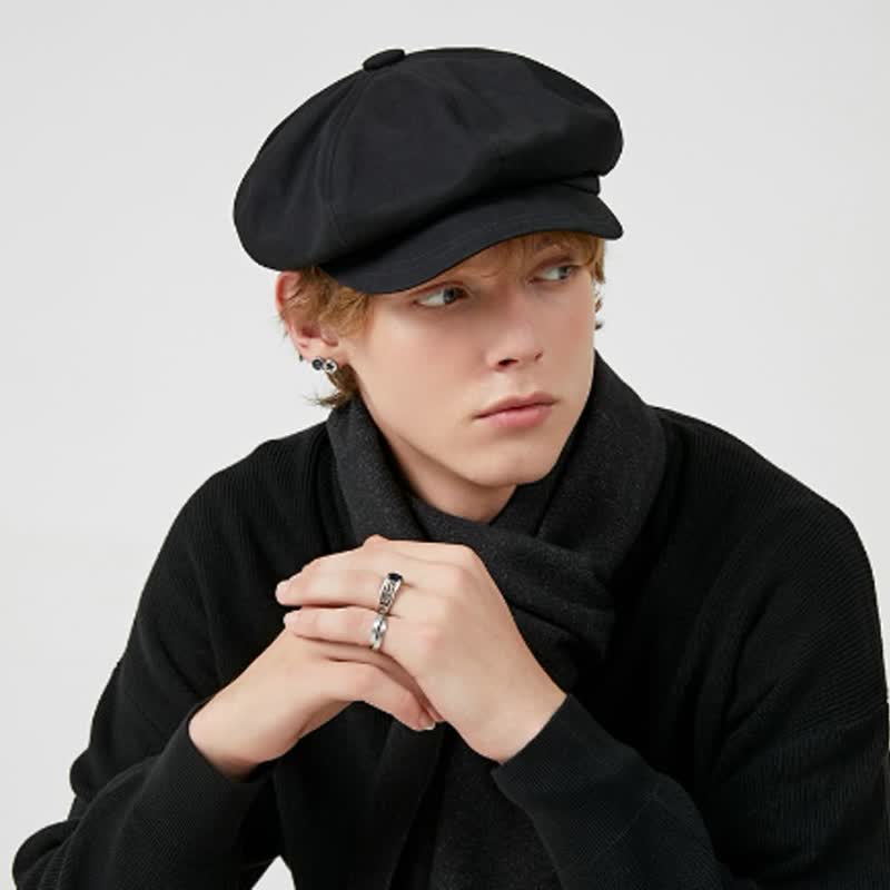 Fashion Solid Color Twilled Beret Hat