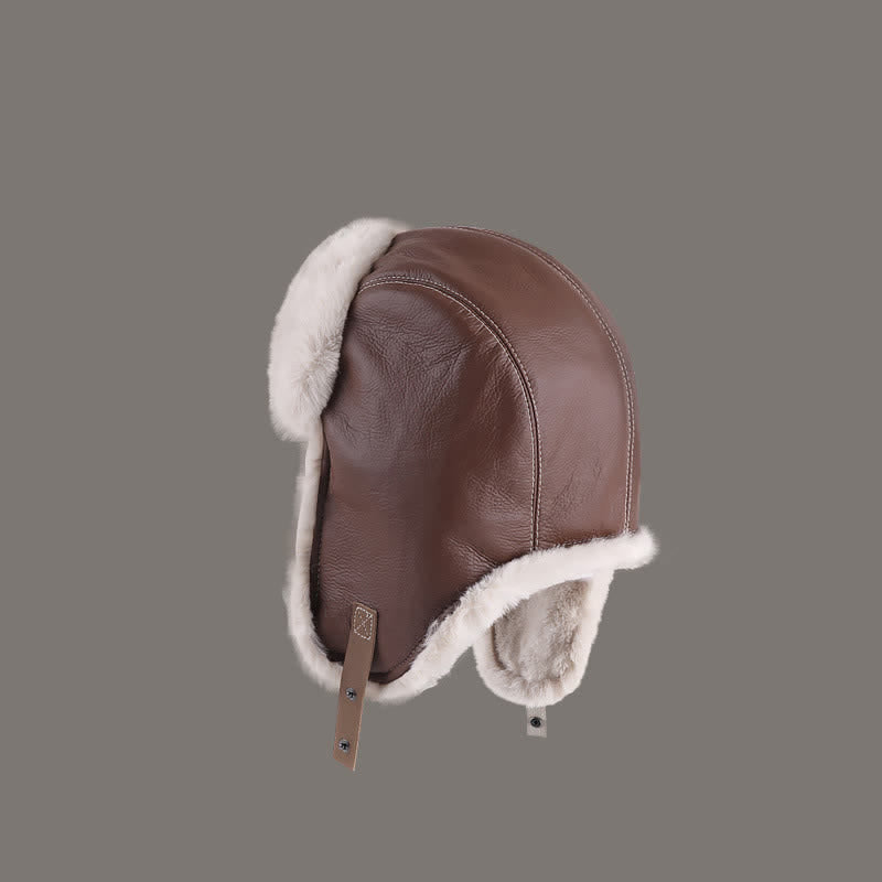 Vintage Winter Trooper Ear Flaps Pilot Hat