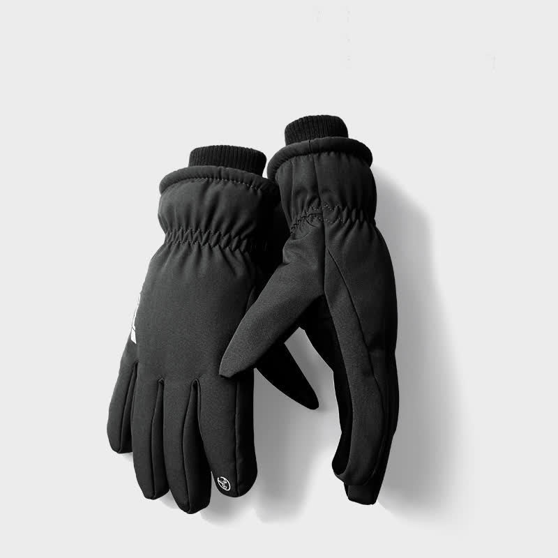 Cotton Winter Riding Thickening Fleece Lined Gloves