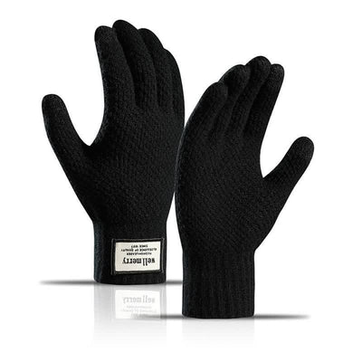 Warm Screentouch Knitting Wool Thickened Gloves