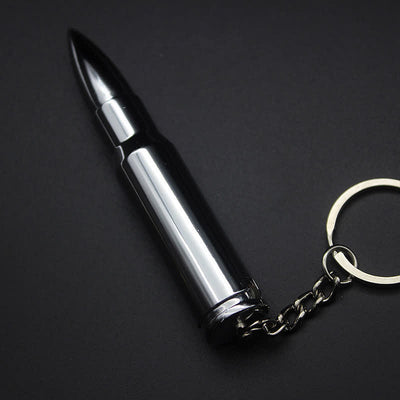 Novelty Gadget Bullet Shape Refillable Butane Lighter