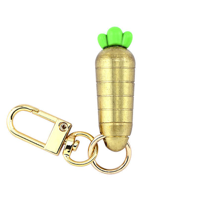 Cute Mini Plant Shape Knife Creative Keychain