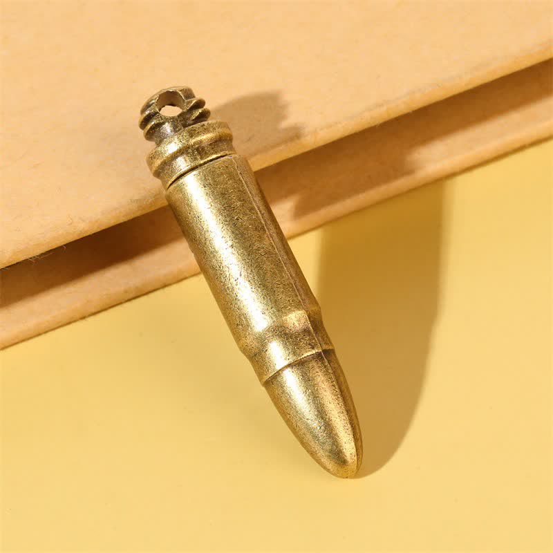 Bullet-Shaped Creative Portable Mini Knife Keychain