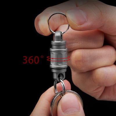 Titanium Alloy Quick Release Connect Cutter Keychain