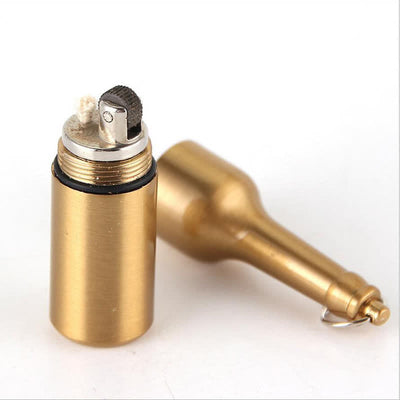 Mini Beer Bottle Shape Refillable Kerosene Lighter