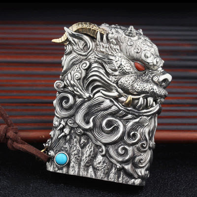 Mythical Dragon Beast Refillable Kerosene Lighter