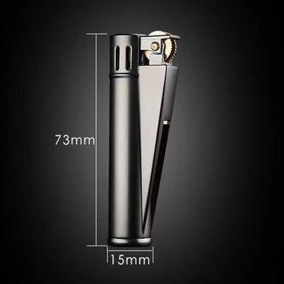 Chic Simple Cylindrical Refillable Kerosene Lighter