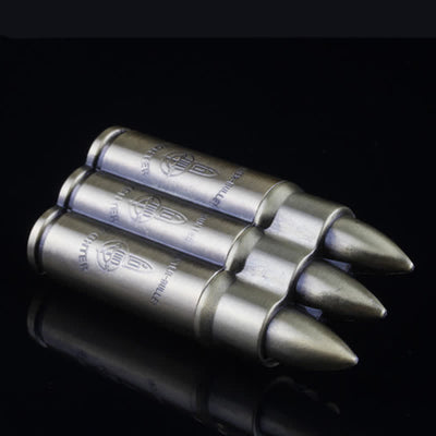 Triple Pistol Bullets Shape Refillable Butane Lighter