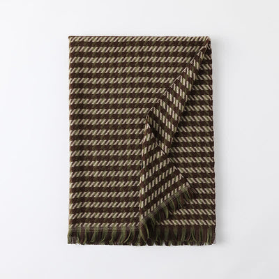 Unisex Classic Houndstooth Imitation Cashmere Scarf