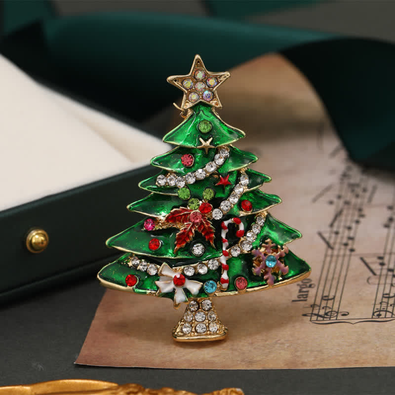 Women's Creative Glazes Christmas Collection Brooch