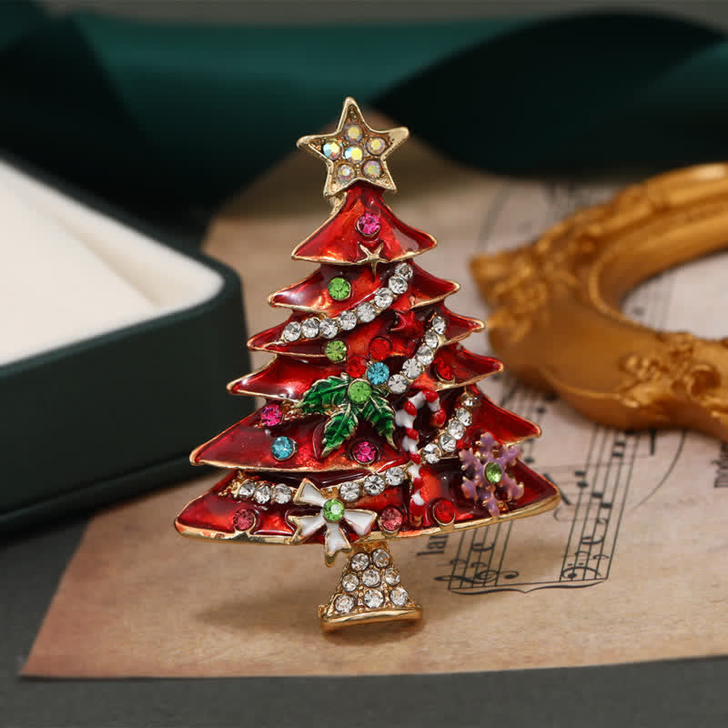 Women's Creative Glazes Christmas Collection Brooch