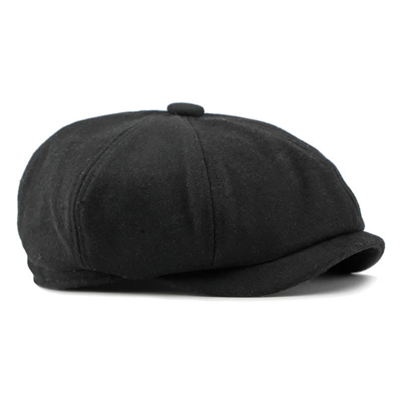 Color Matching Fashion Stitching Newsboy Beret Hat