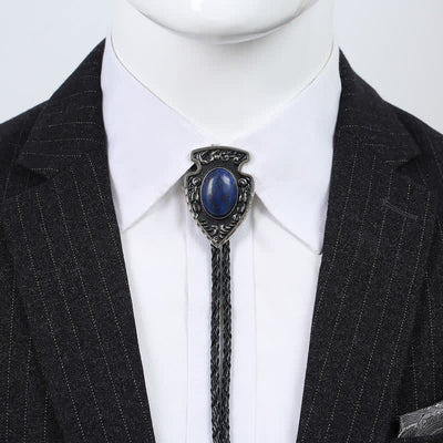 Arrows Tribal Style Artificial Stone Pendant Bolo Tie