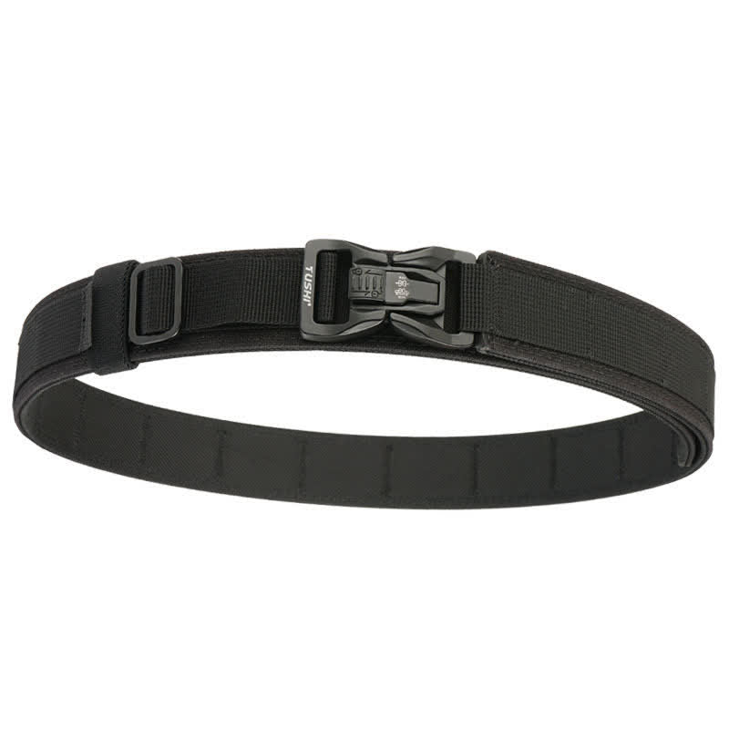 Men's Thickened Double-Locked Quick Release Buckle Tactical Belt