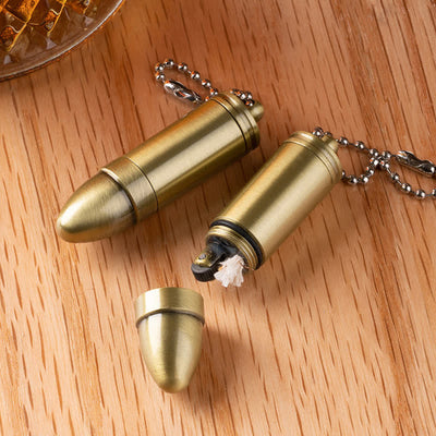 Mini Grinding Wheel Bullet Shaped Kerosene Lighter