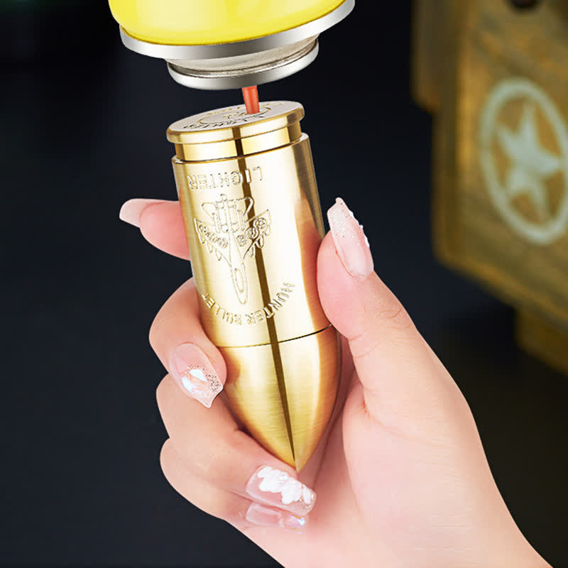 Bullet Shaped Styling Refillable Butane Lighter