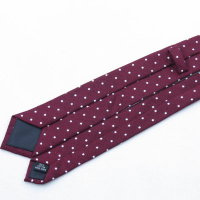 3Pcs Men's Polka Dots Stylish Bow Tie Necktie Set