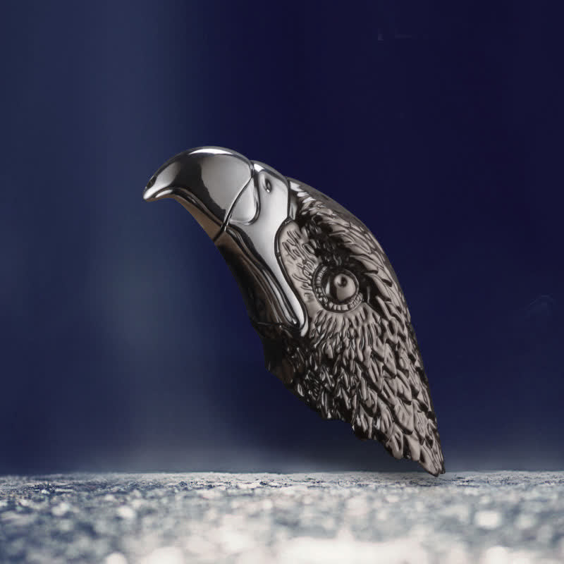 Creative Eagle Head Shaped Refillable Butane Lighter