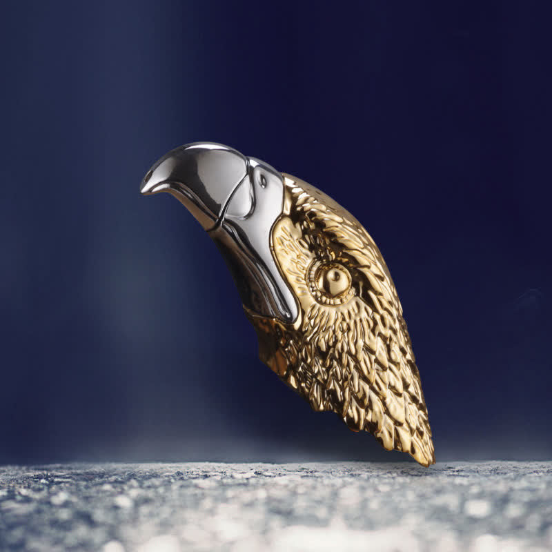 Creative Eagle Head Shaped Refillable Butane Lighter