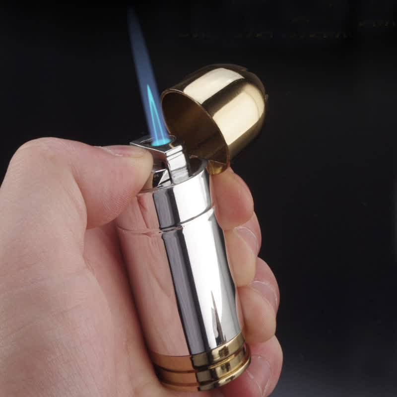 Novelty Bullet Shaped Bottle Opener Refillable Butane Lighter